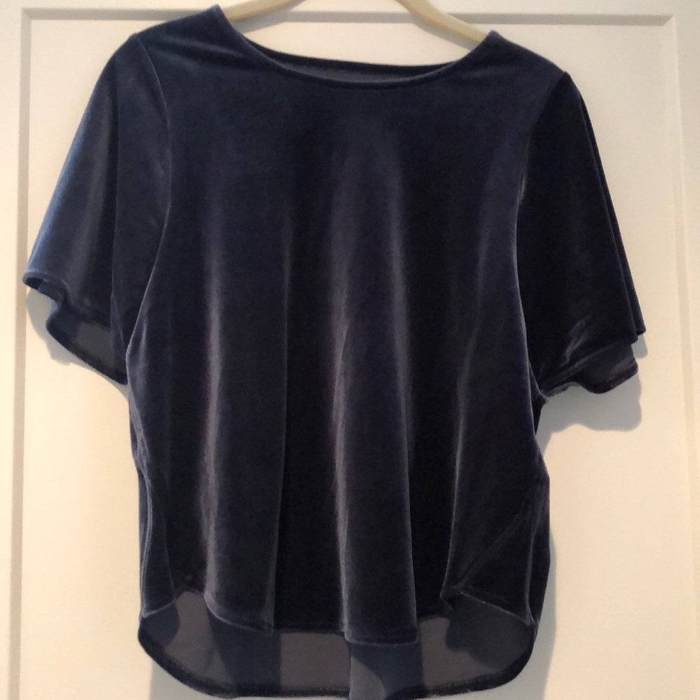 Velvet Butterfly Top - Madewell